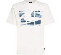 O'Neill GRADIENT Herren T-Shirt, weiß, größe M