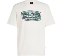 T-Shirt O'NEILL "O'NEILL GRAPHIC T-SHIRT", Herren, Gr. M, weiß, Single Jersey, Obermaterial: 100% Baumwolle, sportlich, Rundhals, Kurzarm, Shirts (68319143-M) weiß