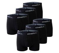 O'Neill Herren Basic Boxer-Short | sportlicher Begleiter für den Alltag im 3er Set | Schwarz L