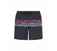 O'NEILL Herren Badeshort Cali Stripe 16 schwarz | M