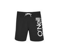 Badeshorts O'NEILL "ORIGINAL CALI 16'' SWIMSHORTS", Herren, Gr. XXL (56), N-Gr, schwarz out, Obermaterial: 100% Polyester, Badehosen Badeshorts, mit seitlichen Eingrifftaschen und Gesäßtasche, mit Sti