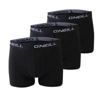 O'Neill Herren Boxer-Short Basic – 3er Set, sportlich, Schwarz, Größe M