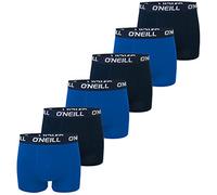 O'Neill Herren Boxershort Uni Sport Boxer S M L XL XXL 95% Baumwolle Unterhose 6er Pack, Größe:S, Packgröße:6er Pack, Vorteilspacks:6X Cobalt Marine (4749P)