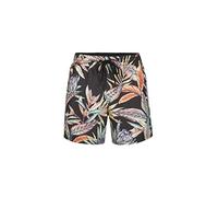 O'Neill Cali Print 15'' Swim Shorts black tropical flower (39033) XL