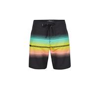 O'NEILL Herren Heatstripe Line 19" Boardshorts Kurze Hosen, 19010 Schwarz, 34W