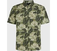 O´neill Print Kurzarmhemd 2XL Green Dusty Flower