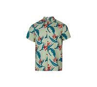 O'NEILL Herren Kurzärmeliges Shirts mit Coast Hemd, 36016 Grün, XL/XXL