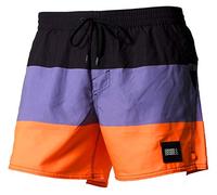 O'Neill Herren PM Vert-Horizon Badehose, Black Aop W/Yellow, S