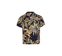 O'NEILL Herren Print Shirt Hemd, 39033 Black Tropical Flower, L/XL