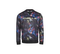 O'NEILL Herren Rutile Crew Fleece Sweatshirt, 39037 Black Future Fade, L/XL