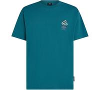 O'NEILL Herren Shirt CHEST PRINT T-SHIRT (2850375) XXL Blau