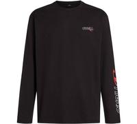 Black Out O´neill Essentials 90´s Logo Long Sleeve T-shirt Schwarz L Mann