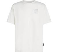 O'NEILL Herren Shirt HYBRID UPF POLYGIENE BACK PRINT T-SHIRT (2850339) M Snow White