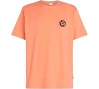 O'NEILL Herren Shirt SLUB BACK PRINT T-SHIRT (2850350) L Orange
