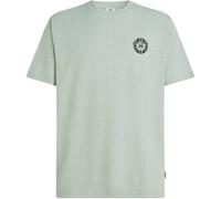 O'NEILL Herren Shirt SLUB BACK PRINT T-SHIRT (2850350) S Silber