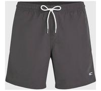Badeshorts O'NEILL "O'NEILL VERT 16'' SWIMSHORTS", Herren, Gr. S, N-Gr, grau (asphalt), Obermaterial: 100% Polyamid, sportlich, Badehosen (78265033-S) asphalt