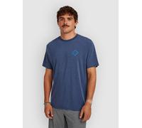 English Evening O´neill Hybrid Polygiene Back Print Short Sleeve T-shirt Blau M Mann