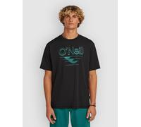 O'Neill Hybrid Upf Polygiene Graphic T-Shirt black out Herren Gr. L