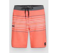 O'Neill Hyperfreak Heat Stripe Scallop 18" Boardshorts peach echo heat stripe Herren Gr. 36