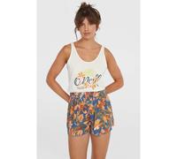 O'Neill Johnny Smocked Waist Shorts blue painted tropics (35155) L
