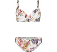 O'Neill Julia Wb - Rita Moulded Wire Bikini Set white tropical flower (31022) 34B
