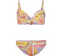 O'Neill Julia Wb - Rita Moulded Wire Bikini Set yellow scarf print (32013) 38C