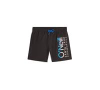 Badeshorts O'NEILL "O'NEILL CALI SWIMSHORTS", Jungen, Gr. 128 (122), N-Gr, schwarz out, Obermaterial: 100% Polyester. Futter: 100% Polyester, Badehosen Badeshorts, für Kinder, mit Eingrifftaschen, mit