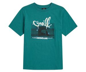 O'Neill - Kid's Slub Graphic T-Shirt - T-Shirt, Gr. 140, türkis (BotanicalHeat)