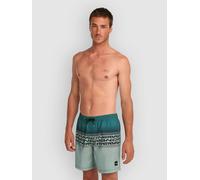 O'Neill LOGO STRIPE 16 INCH Badeshorts für Herren, dunkelgrün, größe S