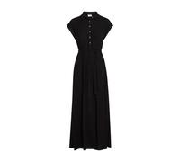 Black Out O´neill Lori Maxi Shirt Short Sleeve Long Dress Schwarz S Frau