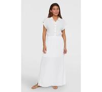 O'Neill Lori Maxi Shirt Dress snow white (11010) XL