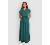 O´neill Lori Maxi Shirt Short Sleeve Long Dress Grün XS Frau