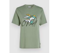 O'Neill Luano Graphic T-Shirt lily pad Damen Gr. S