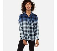 O'NEILL LW Monardella Damenhemd, Blau AOP mit Weiß