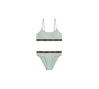 Bandeau-Bikini O'NEILL "O'NEILL SPORT BIKINI SET", Mädchen, Gr. 152 (146), N-Gr, marble arch, Obermaterial: 82% Polyamid, 18% Elasthan. Futter: 92% Polyester, 8% Elasthan, Bikini-Sets, Bralette-Oberte