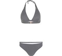 O'Neill Marga - Cruz Halter Bikini Set black simple stripe (39041) 36C