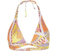 O'Neill Marga Halter Bikini Top yellow scarf print (32013) 42C