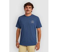 English Evening O´neill Melange Chest Print Short Sleeve T-shirt Blau S Mann