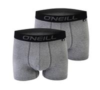O'Neill Men boxer O'Neill plain 2-pack S Antracite (6868P) (500216) Grau S