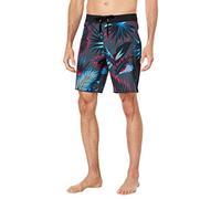 O'NEILL Mens Hyperfreak Tropic Shadow Boardshorts, Graphite, 33