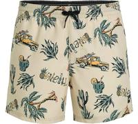 ONEILL MIX Match CALI PRINT 15 SWIM Boardshort 2024 beige venice beach, L