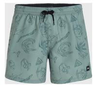 O'Neill MIX & Match Cali Print 15'' Swim Shorts green vintage surfer (36058) XL