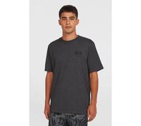 O´neill Back Print Kurzarm-t-shirt S Black Out Melange