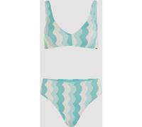 O'Neill O'neill Beach Vintage Haley Bikini SET blue big waves (35120) 42