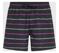 O´neill Cali First 15´´ Badeshorts M Black / Purple Stripe