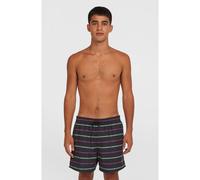 O´neill Cali First 15´´ Badeshorts S Black / Purple Stripe