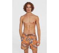 O´neill Cali Floral 16´´ Badeshorts M Orange Dipped Leaves