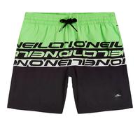 O'Neill - O'Neill Cali Stripe 14' Badehose Kinder green upside down