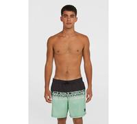 O'Neill Cali Stripe 16'' Boardshorts grn / blk upside down clean Herren Gr. XS