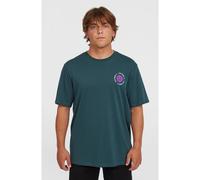O´neill Chest Print Kurzarm-t-shirt L Alma Steel